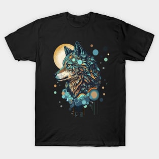 Mystic Blue Wolf T-Shirt